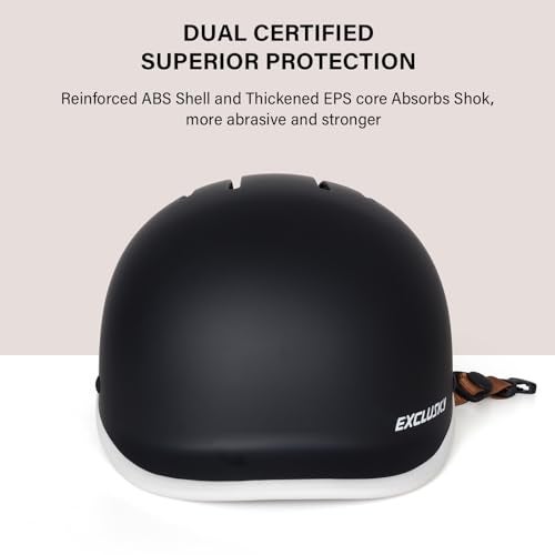 Exclusky Bike Helmet for Adults,Adjustable Cycling Helmet for Men & Women Safety Certified Bicycle Helmet for Commuting, Road Biking, Skating with USB Rechargeable Rear Light - Image 5