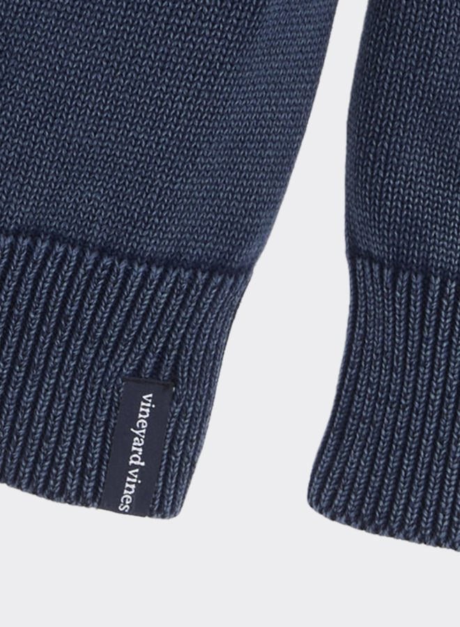 Vineyard Vines mens Heritage Cotton Crew Sweater, Nautical Navy, XXL - Image 4