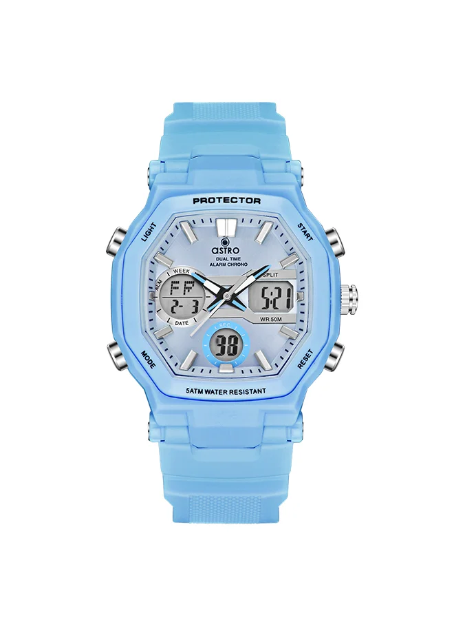 ASTRO Kids Polyurethane Analog-Digital Watch A23820-PPLL - 43.0*39.0 mm