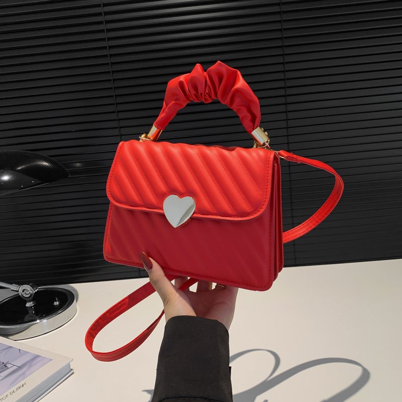 Distinctive Handbag 2024 Casual Ins Shoulder This Year Popular Fashion Korean Crossbody Small Square Bag - Image 1