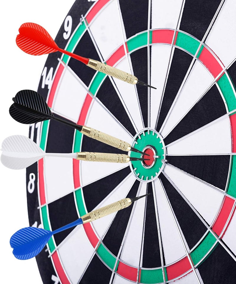 accmor 12 Pcs Soft Tip Darts, 18g Plastic Tip Darts Set, Attach Extra 100 Black 2BA Replacement Tips, Soft Tip Darts for Electronic/Plastic Dartboard - Image 5