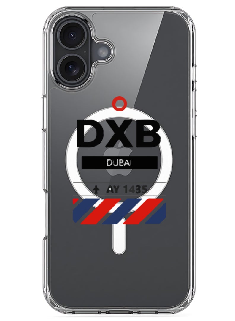Theodor iPhone 16 Plus Magsafe Magnetic Case for iPhone Compatible with Wireless Charging, Shockproof Phone Bumper Cover - DXB Airport - Image 1