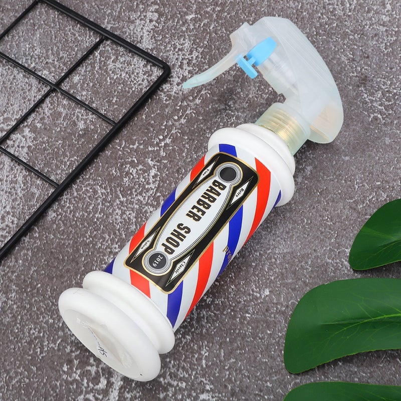 Hairdressing Spray Bottle: 600Ml White PET Material - Fine Mist High Precision Nozzle Ergonomic Grip Continuous Spray for Professional Salon Hair Styling - Image 3
