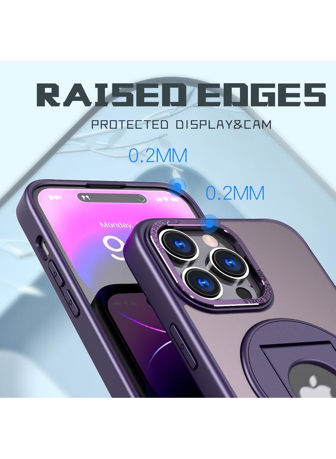 Zaboon Case For iPhone 13 Pro Max Rotating Ring Magnetic Holder Phone Case - Image 5