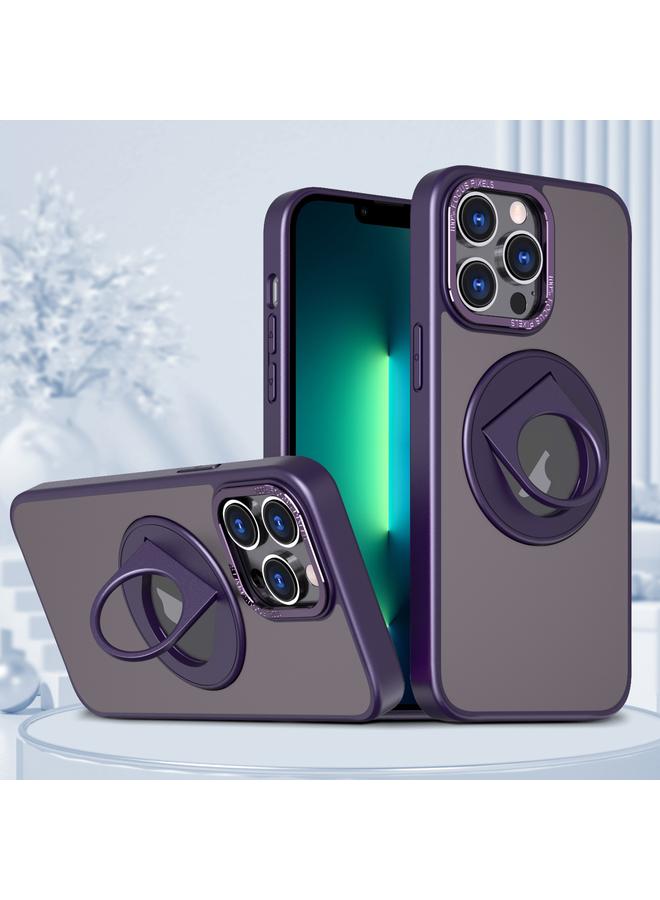 Zaboon Case For iPhone 13 Pro Max Rotating Ring Magnetic Holder Phone Case - Image 1