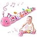 Sumobaby Infant Baby Musical Stuffed Animal Toys for 03612 MonthsMulti Sensory Toys with Crinkle and Rattles Tummy Time Toys for Newborn Boys Girls Caterpillar Pink - Image 3
