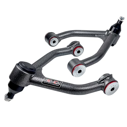 SKUCH 4X4 ACCESSORIES Front Upper Control Arms for 2-4" Lift, for 1988-1998 Chevy GMC K1500,1995-1999 Tahoe, 1988-1991 V1500 Suburban, 1992-1999 K1500 Suburban, 1996-1998 Savana 1500, 1992-1999 Yukon(2pc) - Image 1