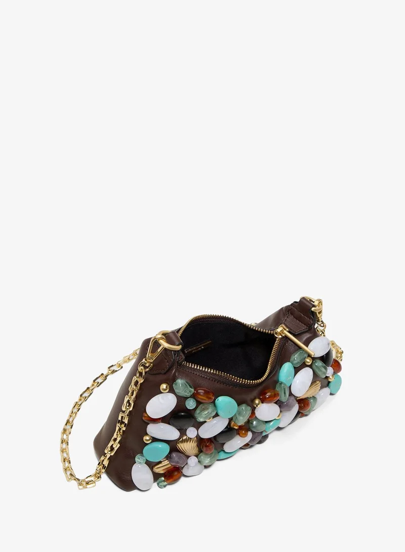 ALDO  COASTAL Gem Embellished Shoulder Bag for Women | Best Price UAE