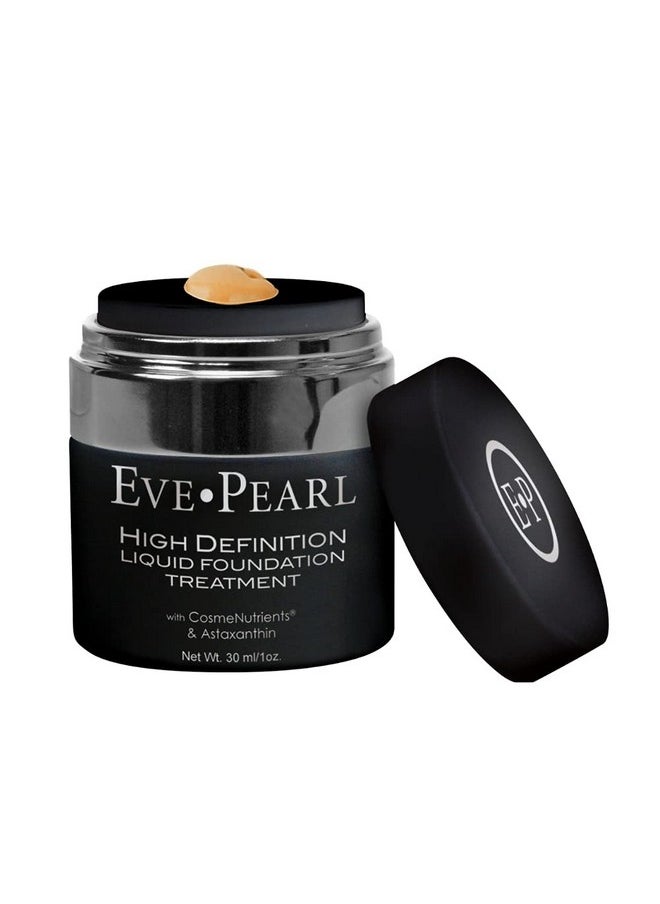 EVE PEARL Hd Liquid Foundation Treatment Every Day Long Lasting Make Up Hydrates Aging Skin Fresh Natural Matte Cover Minerals Makeup (Tan)  - Image 2