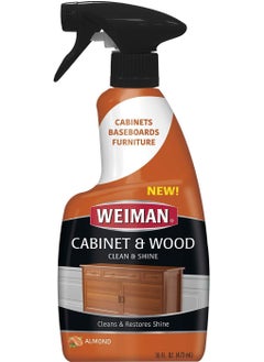Weiman Weiman Cabinet and Wood Cleaner and Shiner 16oz Use on Cabinets Furnitures and Baseboards Cleans Restores and Shines  - Image 1