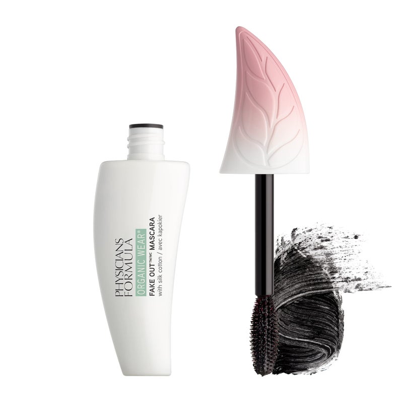 Physicians Formula Organic Wear Lash-Boosting All Natural Mascara, Lifts, Lengthens, For Sensitive Eyes, Dermatologist Tested - Natural Black - Image 1