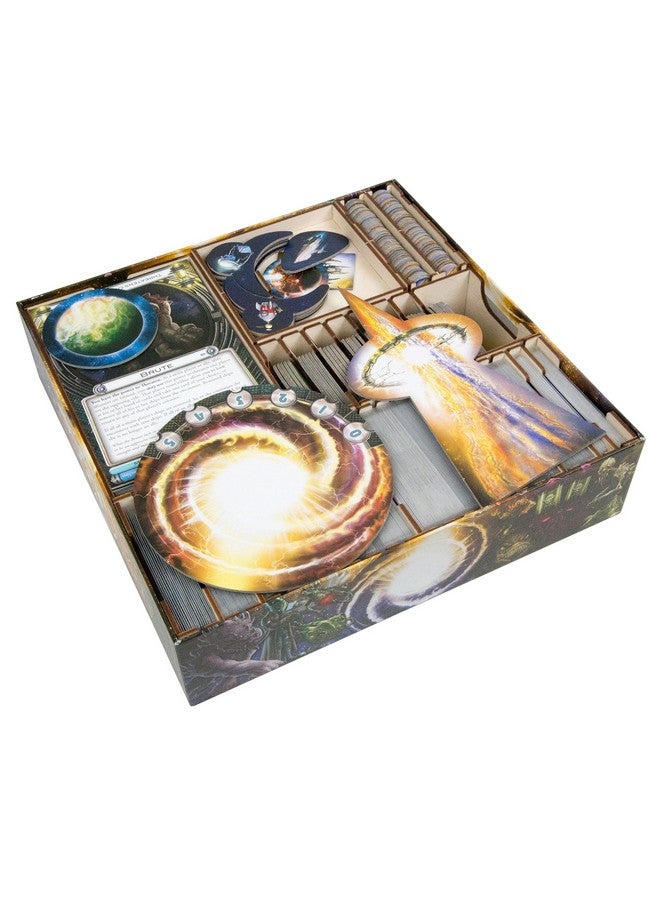 The Broken Token Board Game Organizer - Cosmic Encounter Compatible Collector's Edition Game Crate & Storage Box with Multiple Trays - Image 3