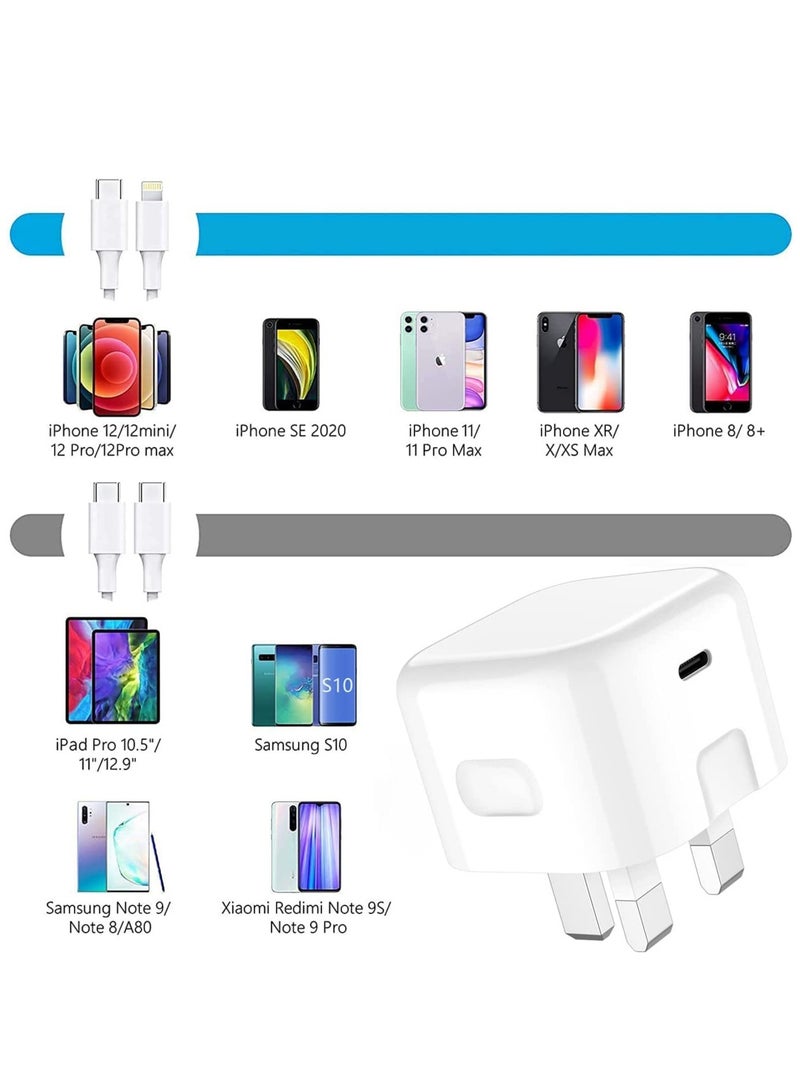 Galaxy Tab S8 Charger, USB C Fast Charge Foldable Plug 20W Type C PD Power Delivery Wall Adapter Compatible with Samsung Galaxy Tab S8 / S8 Plus/ S8 Ultra - Image 4