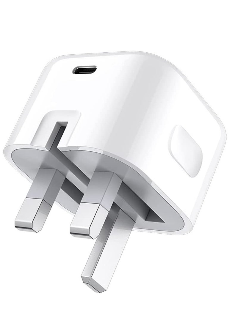 Galaxy Tab S8 Charger, USB C Fast Charge Foldable Plug 20W Type C PD Power Delivery Wall Adapter Compatible with Samsung Galaxy Tab S8 / S8 Plus/ S8 Ultra - Image 1