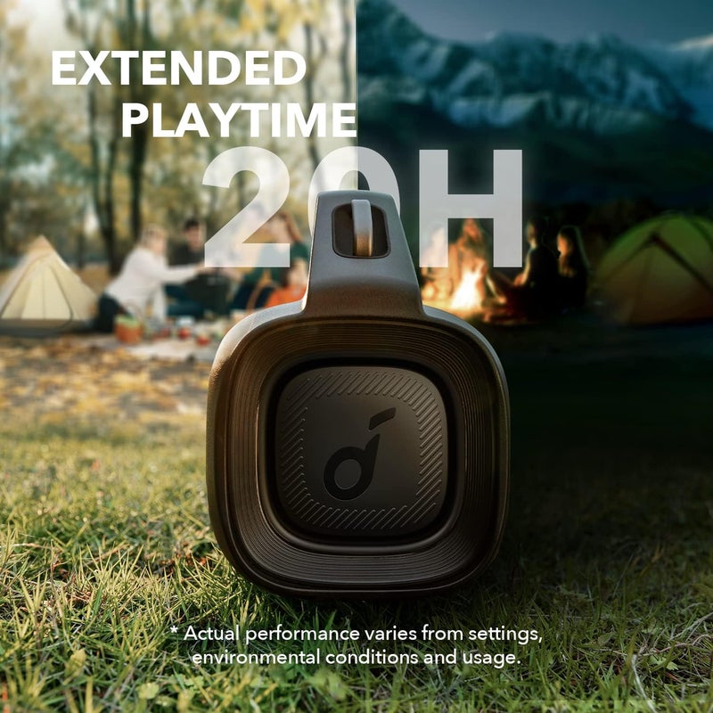 soundcore Anker Motion Boom Plus Outdoor Speaker with 80W Booming Sound, 20H Playtime, IP67 Waterproof and Dustproof, Type-C, Custom EQ, Bluetooth 5.3, Portable Bluetooth Speaker For Outdoors, Camping - Image 5
