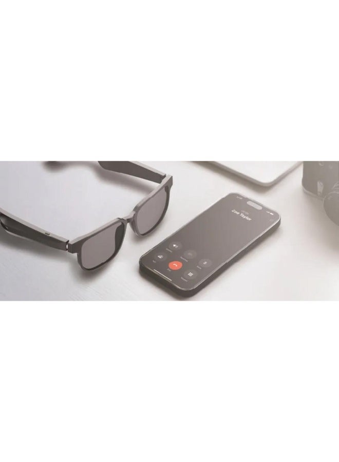 Porodo Vistax Intelligent Audio Eyewear with Open-Ear Sound, Bluetooth 5.2 & Mic - Image 2