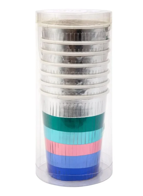 Meri Meri Metallic Fringe Party Cups