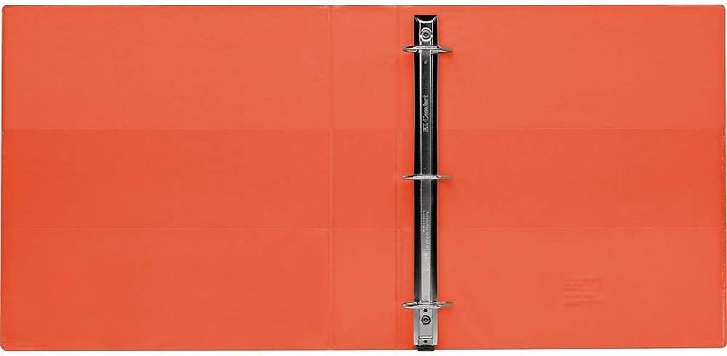 Staples Standard 2-Inch 3-Ring View Binder Orange - Image 4