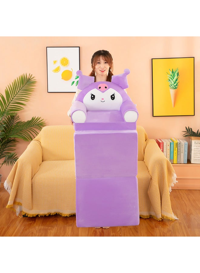 Cute Cartoon Children's Sofa Baby Reading Chair Long Folding Lazy Lying Sofa Bed Tatami Gift For Men And Women-Specification:55cm*110cm (priority Delivery For Collection And Gift Delivery)-Colour:Husky - Image 5
