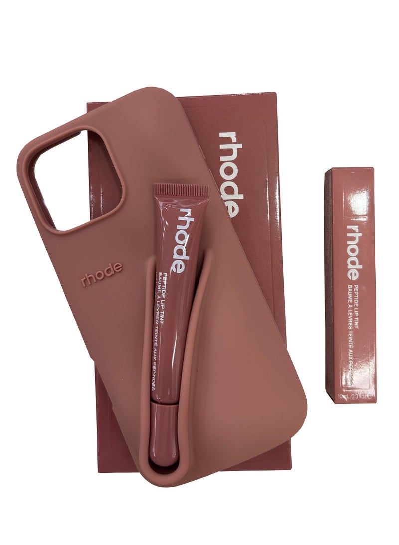 رود حامل شفاه من السيليكون للهواتف المحمولة، غلاف لاصق لملمع الشفاه للهاتف، حامل شفاه لاصق على الغطاء الخلفي للهاتف، حامل لاصق على هواتف iPhone (توست) - Image 4