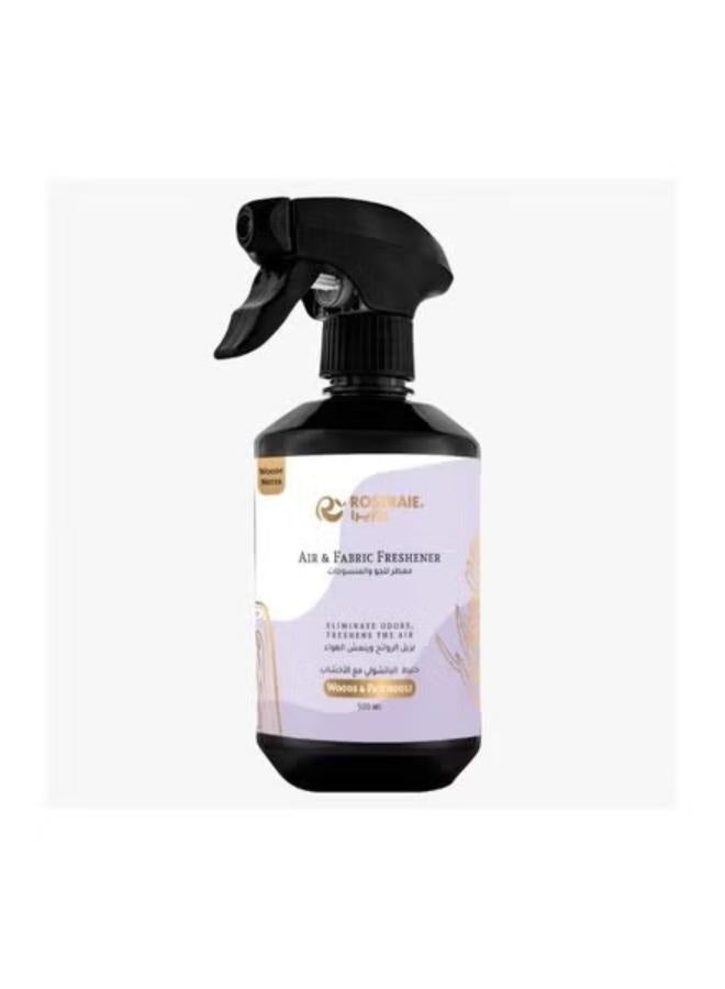 روزيرا معطر للجو و الاقمشة خليط الباتشولي مع الأخشاب اسود 500 مل