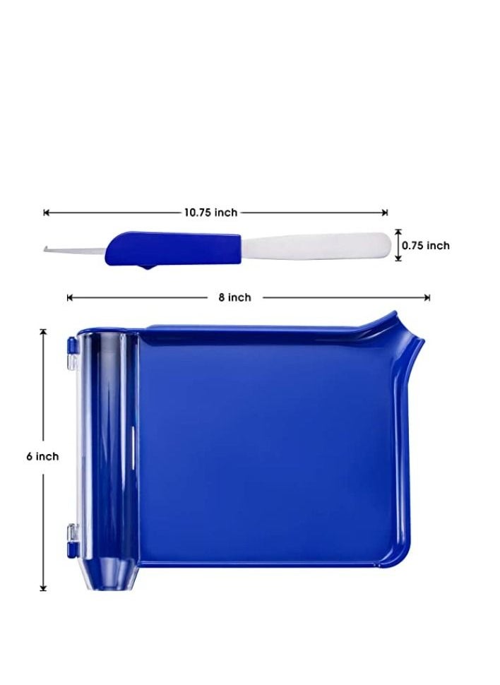 Generic - Pill Counting Tray with Stainless Steel Spatula | Right Hand Tablet Counting Tray with 2 Spatulas to Count Meds Pills Tablets - Image 1