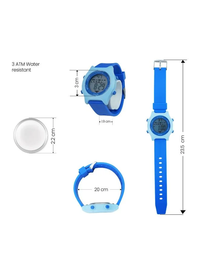 Curio  Kids's Plastic Digital Watch CU-2341L-6 - 38 mm  | Best Price UAE