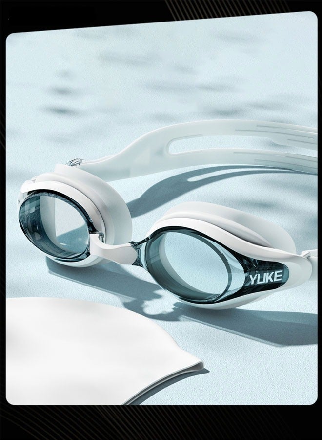 YUKE High Clarity Waterproof and Anti-fog Swimming Goggles for Women Men Swimming Diving - Image 1