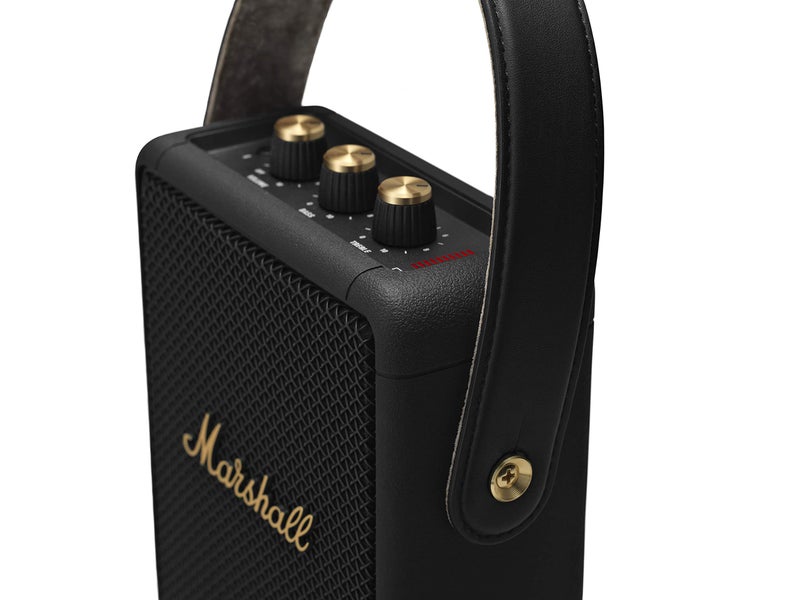 Marshall Marshall Stockwell II Portable Bluetooth Speaker, Black and Brass  - Image 4