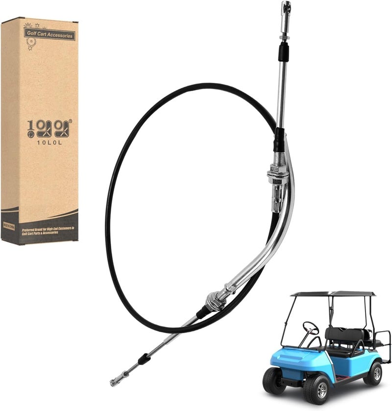 10L0L Golf Cart Forward & Reverse Transmission Shift Cable for Club Car DS 1984-1997 Gas Models - Image 1