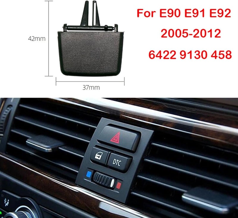 DEMULAX Car A/C Air Vent Grille Tab Clip Repair Kit - Image 2