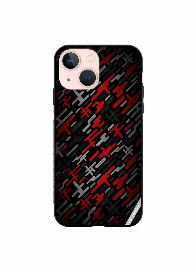 VR CREATIVE Protective Case Cover For Apple iPhone 14 Plus Abstract Design Multicolour - Image 1