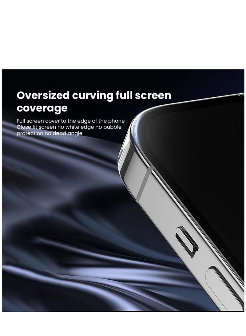 Brave Premium 9H Hardness Tempered Glass Screen Protector for iPhone 12 Pro 6.1 inch - Edge-to-Edge Full Coverage, Bubble-Free, HD Clarity, Scratch and Shatter Resistant, Easy Installation with Alignment Tray - Ultra Slim and Case Compatible for Perfect Protection - Image 5