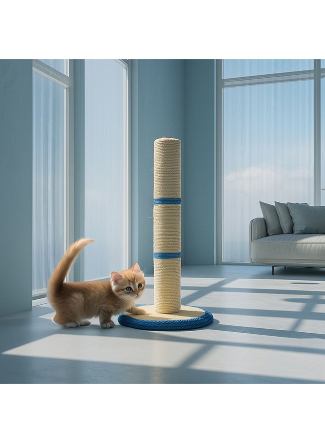 Milano Cat Scratching Tower with Sisal Posts & Play Ball – Multi-Level Cat Tree Furniture for Indoor Cats, Durable Pet Activity Center for Scratching, Climbing & Resting 25X44Cm - Image 1