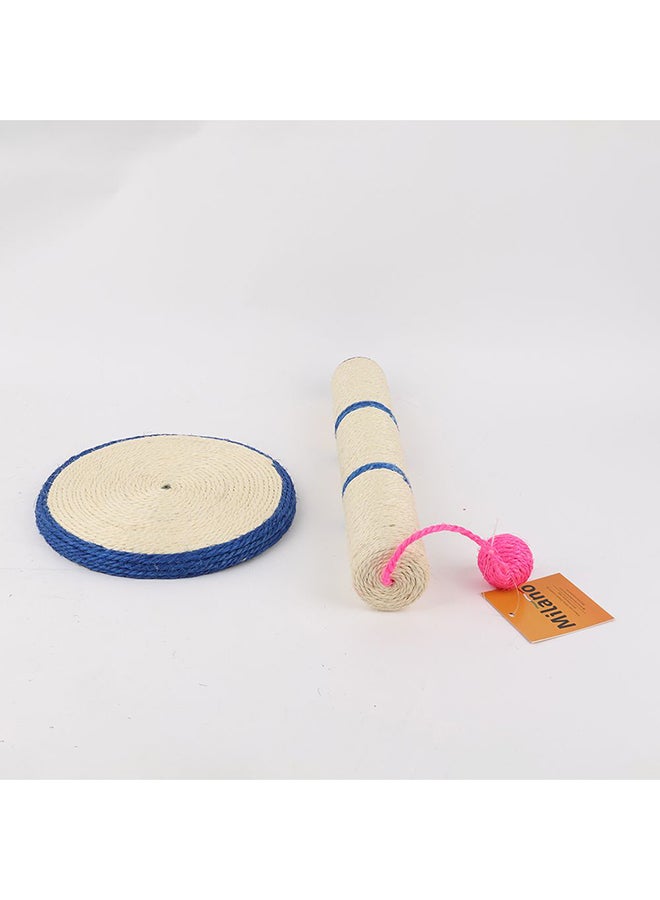 Milano Cat Scratching Tower with Sisal Posts & Play Ball – Multi-Level Cat Tree Furniture for Indoor Cats, Durable Pet Activity Center for Scratching, Climbing & Resting 25X44Cm - Image 3