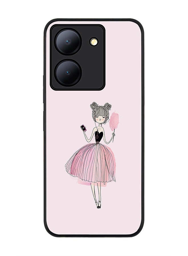 Stylizedd Rugged Black Edge case for Vivo Y36 / Vivo Y36 5G, Slim fit Soft Case Flexible Rubber Edges Anti Drop TPU Gel Thin Cover - Lost in Music - Image 1