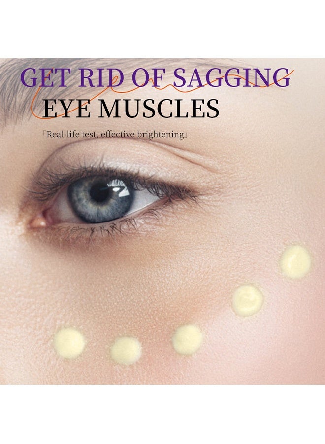 مويكا كريم عين بفيتامين سي، مصل تفتيح البشرة مع حمض الهيالورونيك للوجه، كريم تحت العين للهالات السوداء والانتفاخ - Image 2