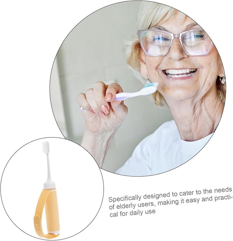 FRCOLOR Foldable Manual Toothbrush Set 2 Pack Soft Bristles for Seniors Travel - Image 4