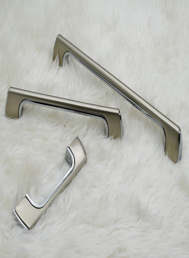 RAB Handle Zinc Kitchen and Office Drawer/Cabinet/Door/Wardrobe/Furniture Handle (Code:- Hand SP-051, Finish:- CP-Satin, Size:- 224mm) - Image 5