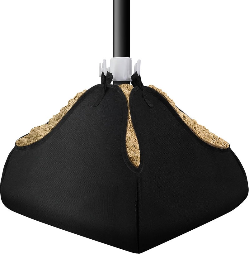DECOHS 1 Set Beach Umbrella Base Weight- 600D Oxford Cloth Sun Umbrella Fillable Weights Sand Bags- Heavy Duty Beach Umbrella Stand Sand Anchor for Outdoor Patio Garden - Image 1