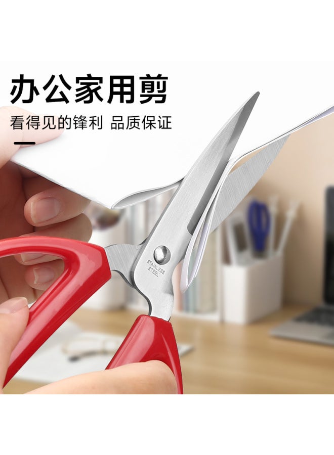 Autonomy Scissors Stainless Steel Household Sharp Durable Tailor Shears Strong Shear Office Shear Stationery Shear Manual Shear Industrial Shear - Image 3