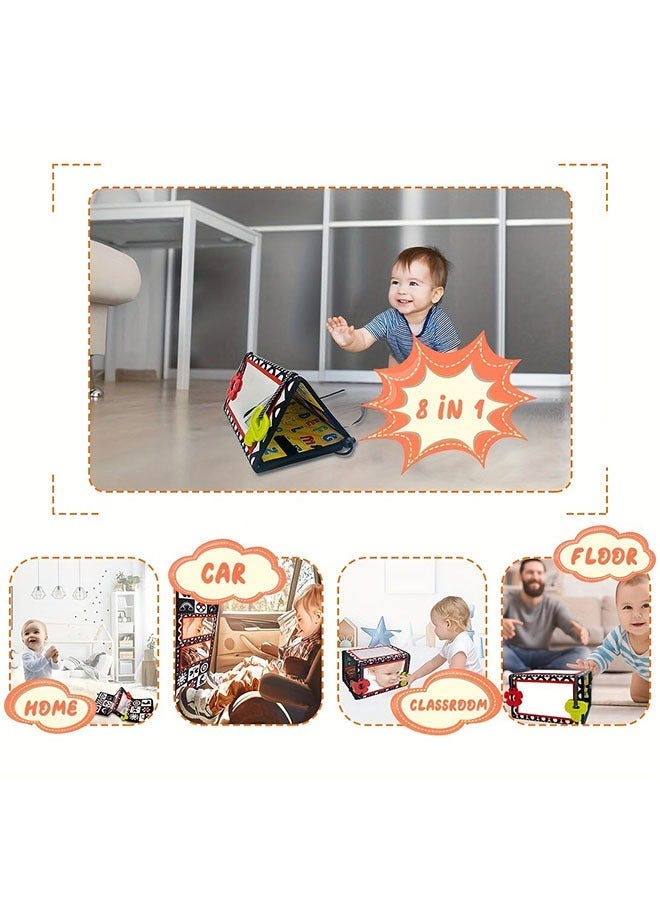 New Distorting Mirror Four Fold Mirror Double sided Mirror Foldable Distorting Mirror Toy Pendant - Image 2