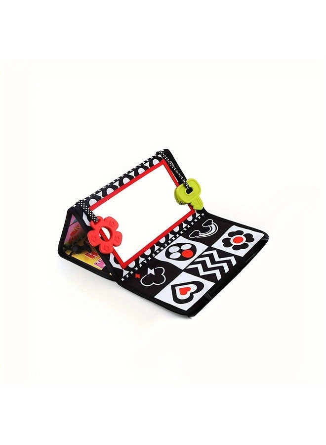 New Distorting Mirror Four Fold Mirror Double sided Mirror Foldable Distorting Mirror Toy Pendant - Image 1