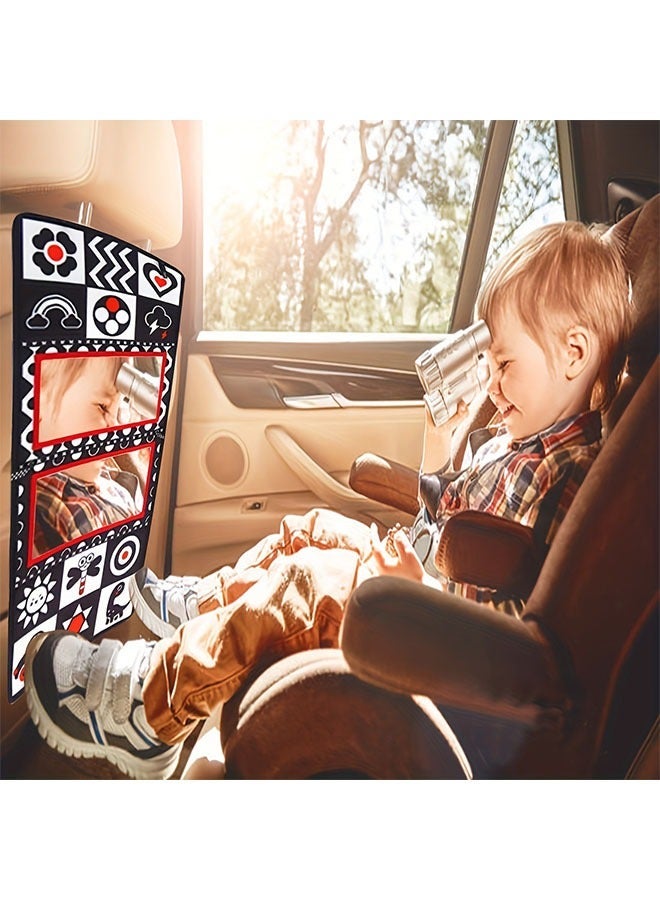 New Distorting Mirror Four Fold Mirror Double sided Mirror Foldable Distorting Mirror Toy Pendant - Image 5