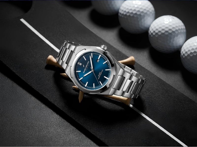 Daniel Hechter Paris Lourmel Collection Classic Watch for Men with Round Dial, Date Display Function, Quartz Movement and Stainless Steel Strap- DHM1022 - Image 4