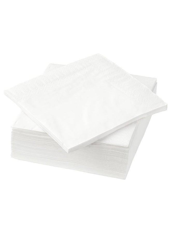 فانتاستيسك (FANTASTISK) منديل ورقي، أبيض، 24×24 سم - Image 1