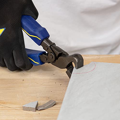 QEP 9 in. Compound Tile Nipper with Tungsten Carbide Tips for All Tile Types up to 1/4 in. Thick - Image 2