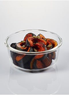 LOCK & LOCK LocknLock 650ml Oven Glass Round Container – Durable, Microwave Safe Food Storage Solution  - Image 3