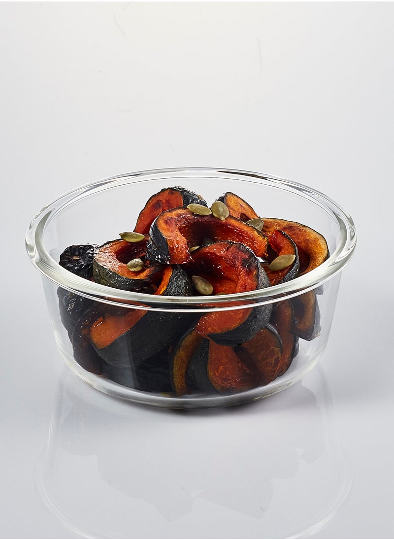 LOCK & LOCK - LocknLock 650ml Oven Glass Round Container – Durable, Microwave Safe Food Storage Solution - Image 1