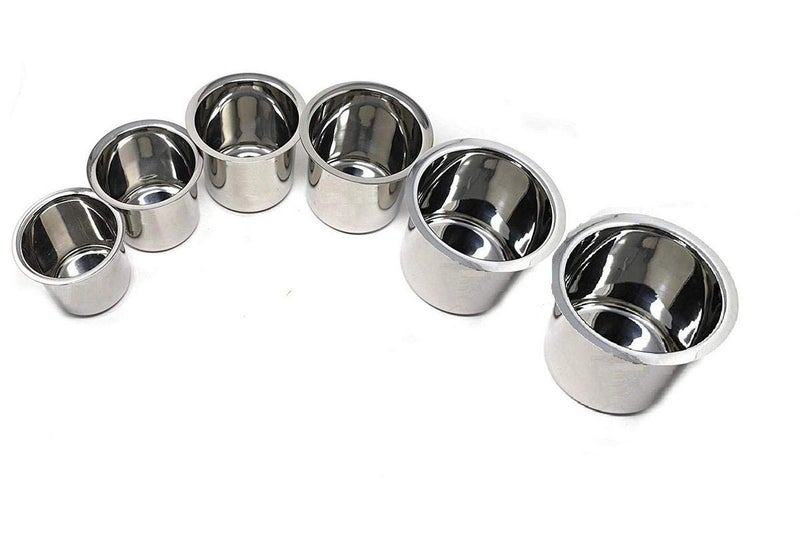 Bartan Star Stainless Steel Deep Gunj, Milk Boiler -Set of 6 - Image 1